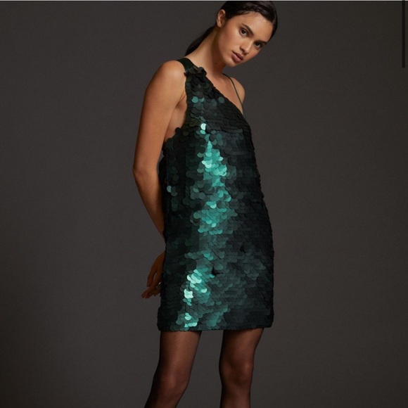 Anthropologie Maeve Sequined Mini dress - Picture 2 of 5